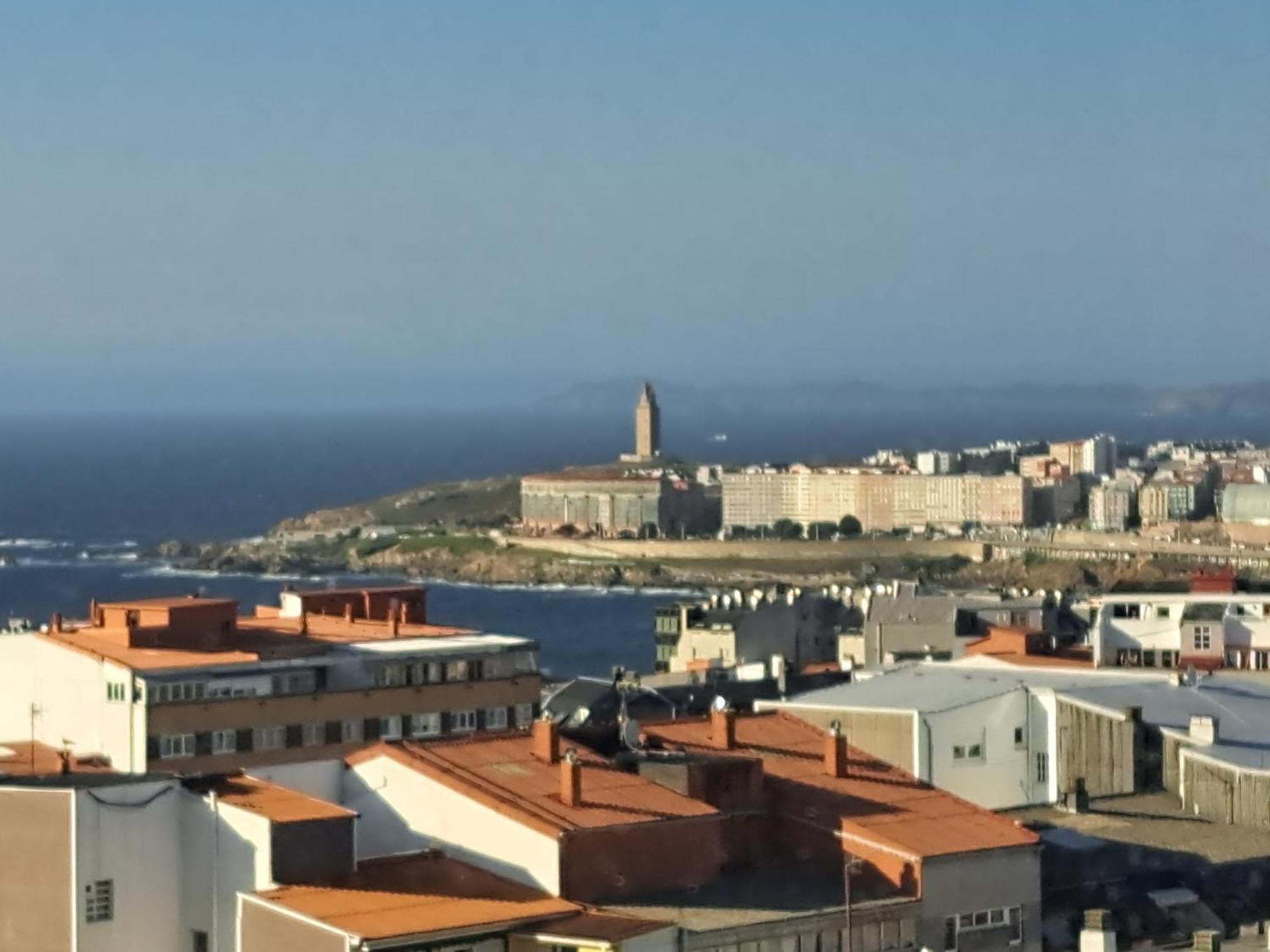Encantador Y Con Vistas Al Mar A Coruña Kültér fotó